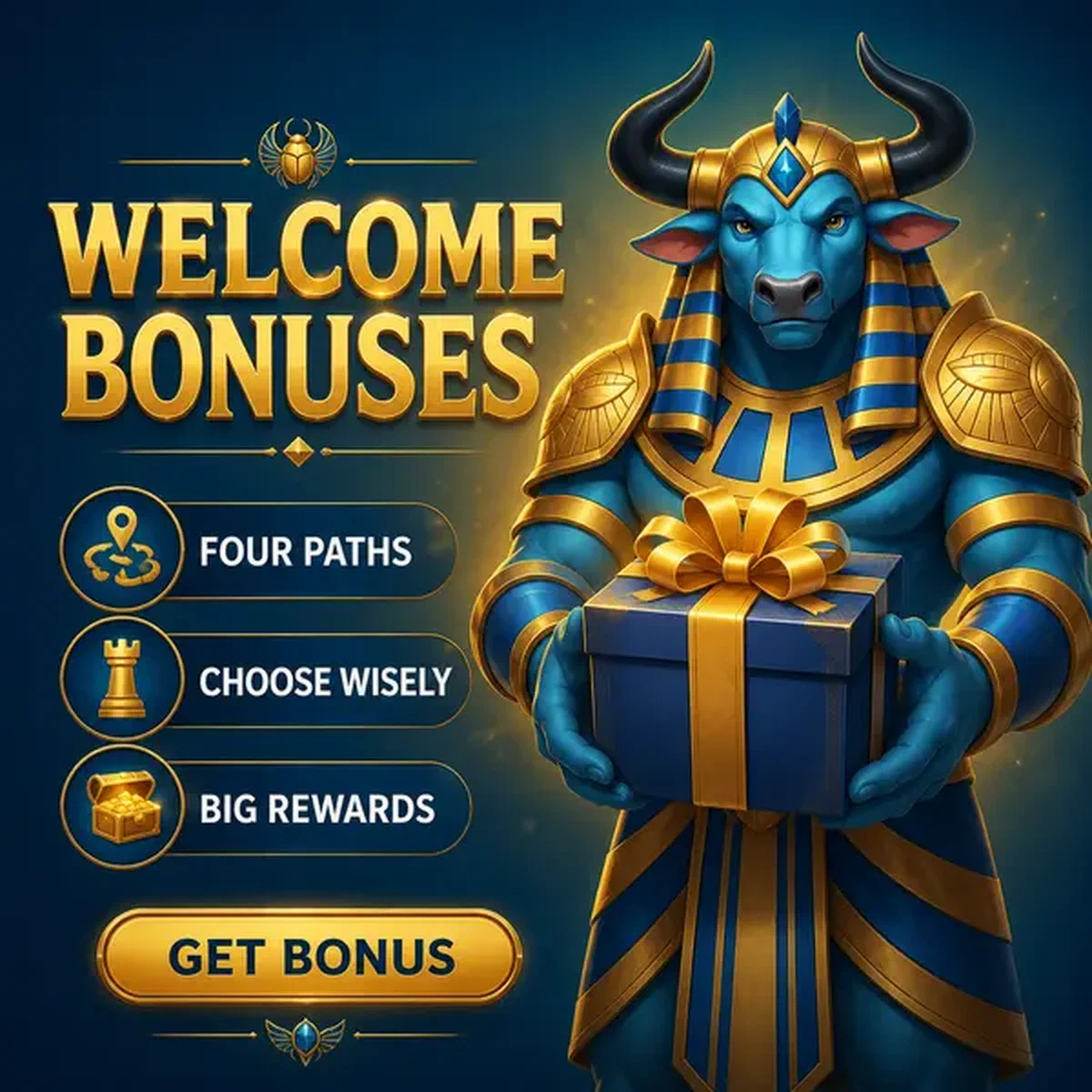 AmunRa da la bienvenida a nuevos jugadores con regalo de bono premium e invitación cálida