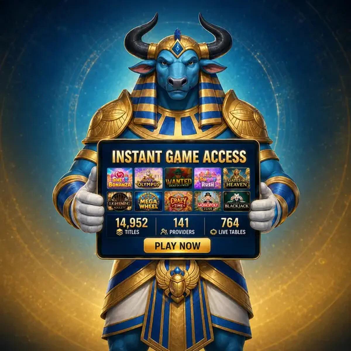 Arena Keeper presentando acceso instantáneo a 14.952 juegos para nuevos jugadores que se registran
