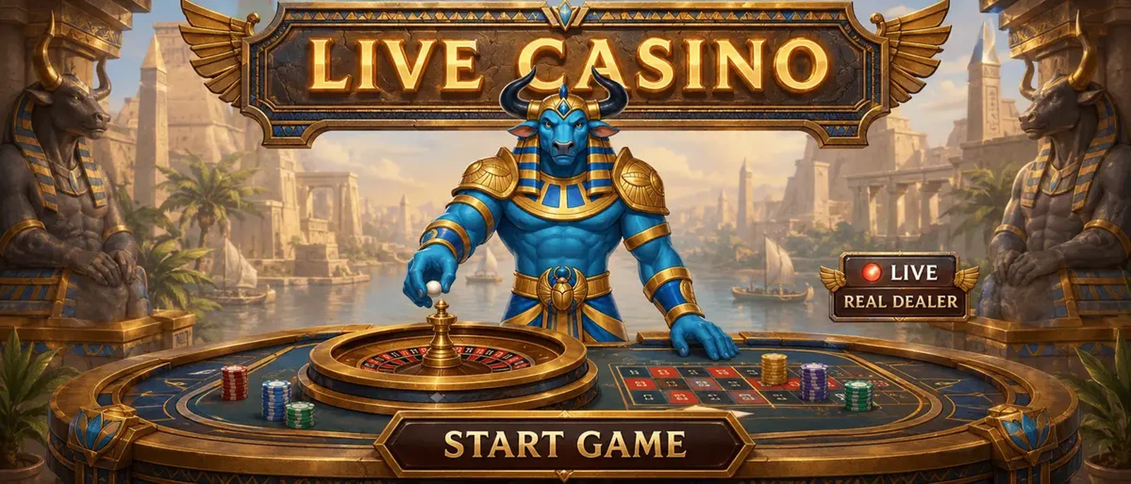 AmunRa Live Casino y Game Shows
